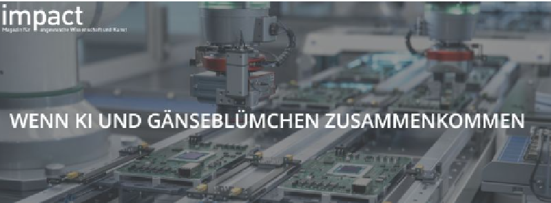 Featured image of post Impact magazine airs article about Context-Aware Fault Diagnosis in Smart Manufacturing